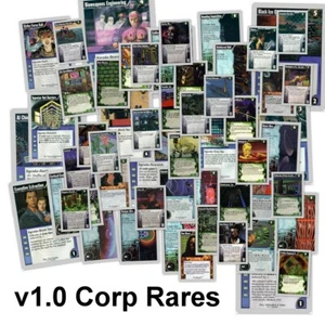 Netrunner CCG: Base (Corp Rare Singles) v1.0 Original 1996 WOTC - Picture 1 of 56