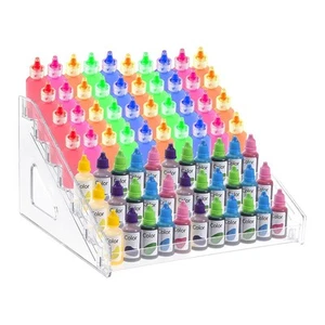 Clear Acrylic Paint Organizer (7 Tier),Paint Bottle Organizer,Acrylic Paint7671 - Picture 1 of 6
