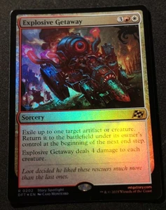Explosive Getaway - Foil - DFT - MTG - NM - EN - 0202 - Picture 1 of 1