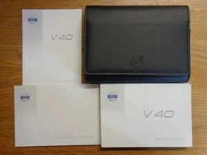 Volvo V40 Owners Handbook Manual and Wallet 13-16 - Picture 1 of 1