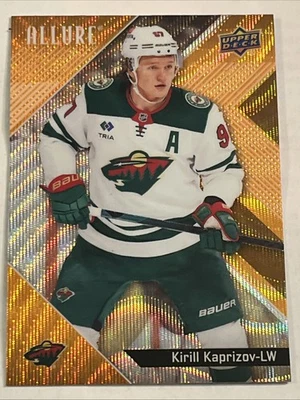 2024-25 Allure Orange Slice Kirill Kaprizov #65 - Image 1 of 2