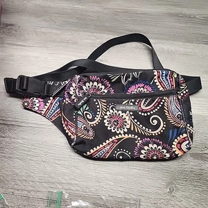 Vera Bradley Mini Gürteltasche Bauchtasche hell bunt Canvas One Size - Bild 1 von 11