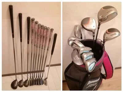 Tsuruya Quincy Ladies Golf Club Set 11 pcs Driver Iron Putter New - Image 1 of 4
