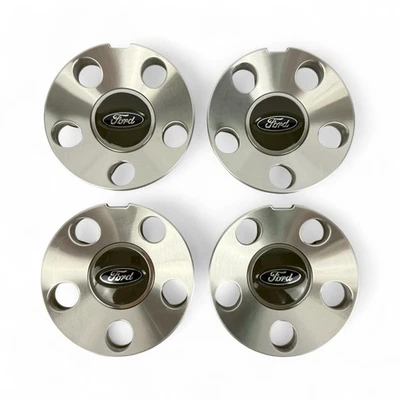 Conjunto de 4 tampas de cubo central Ford Mustang Premium GT 2005-2009 FABRICANTE DE EQUIPAMENTO ORIGINAL 4R33-1A096-EC - Imagem 1 de 4