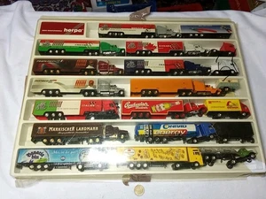 J985 Biertruck US USA H0 1:87 Mercedes 20 Stück Lkw in Vitrine Made in China - Picture 1 of 18