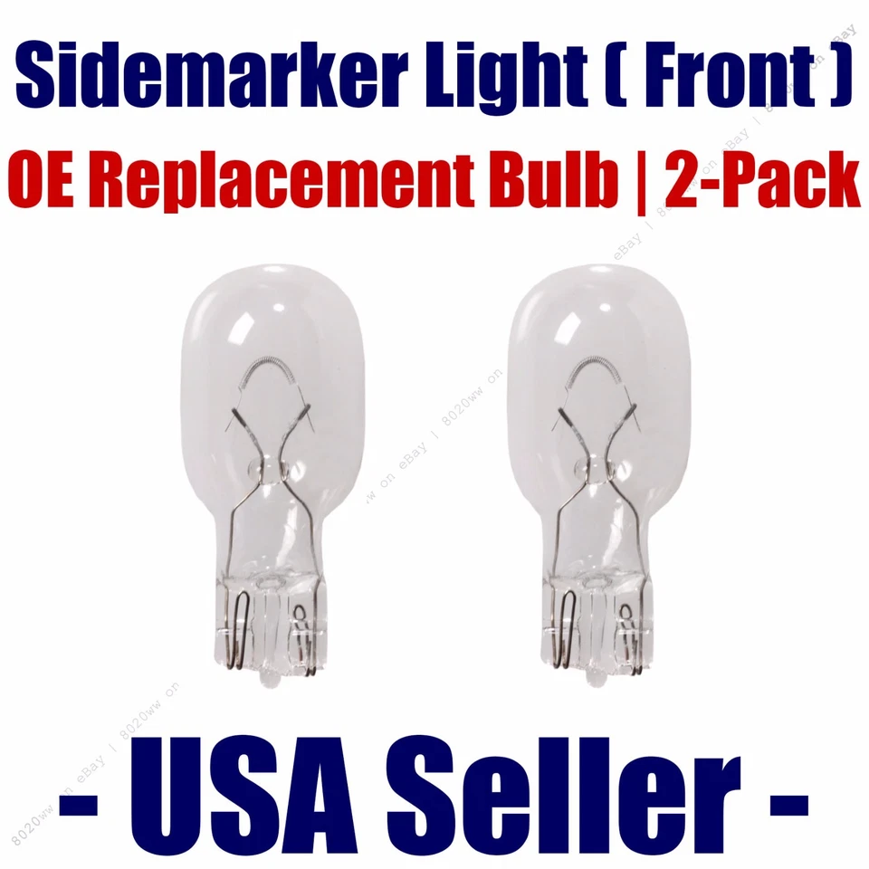 Bombilla Sidemarker (delantera) 2pk - Se adapta a vehículos Infiniti enumerados - 916 Foto 1 de 1