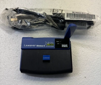 Cisco/ LINKSYS Wireless G USB Wireless Network WUS854G Ver. 4 V4 802.11g/b - Image 1 of 4