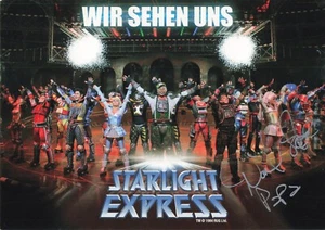 David E. Moore UH Musical Starlight Express orig sig signed Autogrammkarte 397 E - Bild 1 von 2