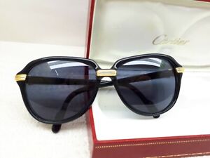 AUTHENTIC VINTAGE CARTIER CLASSY VITESSE 58MM SUNGLASSES FRANCE RARELY PERFECT