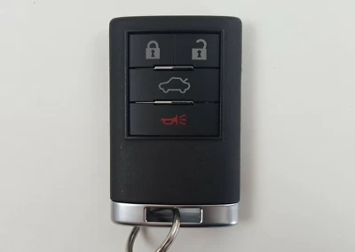 ORIGINAL CADILLAC DTS CTS 08-13 GM OEM KEY LESS ENTRY REMOTE FOB DRIVER-2 ALARM - Image 1 of 4
