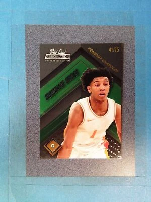 FFB52) 2022 Wild Card Alumination KENNEDY CHANDLER 41/75 Rising Son - Image 1 of 2