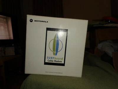 surfboard cable modem sb5120, radio shack power supply,untested,powers up. - Image 1 of 4