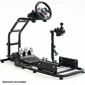 Minneer G29 Racing Sim Cockpit Adjustable Fit Logitech G920 Thrustmaster T300 - Afbeelding 1 van 6