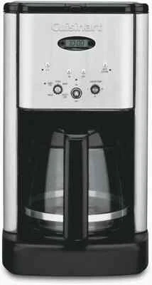 Cuisinart 12 Cup Programmable Coffee Maker Automatic Brewer Black Glass Carafe - Image 1 of 4