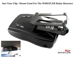 Nuevo clip/montaje para visera solar bueno para detectores de radar WHISTLER (material de aleación) - Imagen 1 de 12