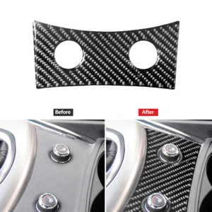 Carbon Fiber Below Transmission Console Type B Cover Trim For Infiniti G37 10-13 - Picture 1 of 14