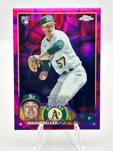 MASON MILLER 2023 TOPPS CHROME MAGENTA PURPLE LAVA 79/299 ROOKIE #USC39 JC - Picture 1 of 3
