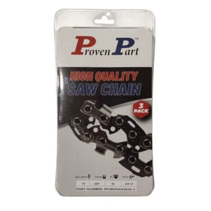 3x Semi Chisel Chain Low Profile 3/8 .043 56DL Fits Jonsered 2014, 2016, 2035, - Picture 1 of 6
