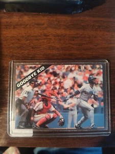 Ken Griffey Jr. Goodbye Kid "The Swing" seltene seltsame Karte - Seattle Mariners - Bild 1 von 2