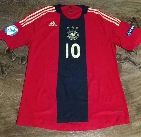 Adidas soccer Jersey Ozil Germany Player Issue Shirt #10 Size XL U-21 Arsenal Cover