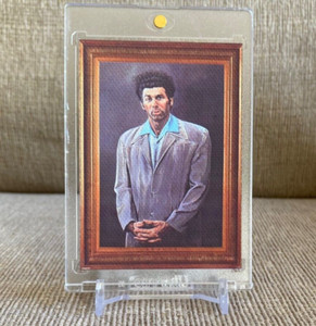 🎨 "THE KRAMER" Custom ACEO CANVAS Art Card! Seinfeld TV Show/Cosmo🎨