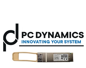 Nokia 3HE07928AA QSFP, MPO/MTP, 40GBASE-SR4, Fiber, 4x850nm, 150 Meter - Imagen 1 de 2
