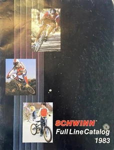 original 1983 Schwinn Bicycle Co. FULL LINE CATALOG brochure Paramount Sting BMX - Picture 1 of 10
