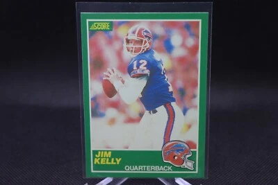 Jim Kelly #223 - 1989 Score - Buffalo Bills - Image 1 of 2