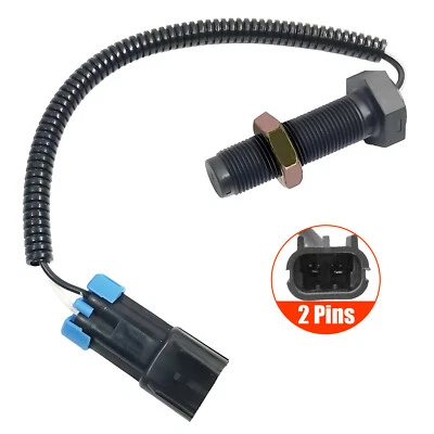 5055505 For 89-10 Mack LEU Single Connector 2 Prong Screw In Type Speed Sensor Foto 1 de 4