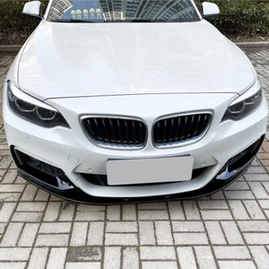 Front Spoiler Lippe Performance Schwarz Glanz für BMW 2er F22 F23 M-Paket 13-20 - Bild 1 von 6