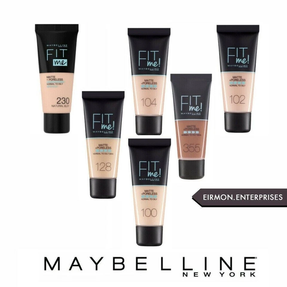 Maybelline Fit Me Matte and Poreless Foundation  Select your Shade (7 Available) - Image 1 of 1