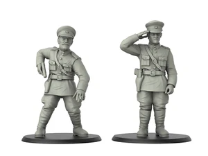 Scale Models WW2 Sowjetische Offiziere x 2,  - Bild 1 von 1