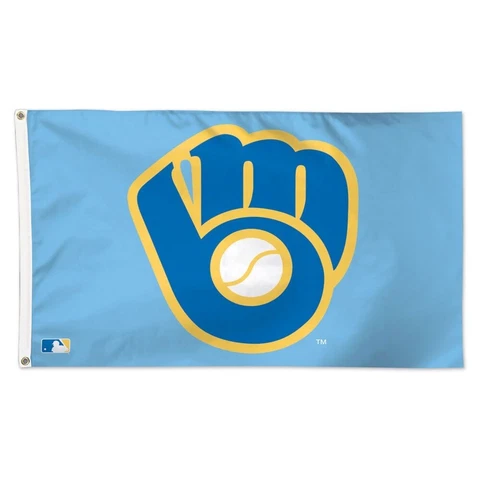 Milwaukee Brewers 3x5ft Banner Polyester Baseball WorldSeries Milwa.Brewe.022 Cover