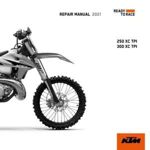 Service Manual for KTM 250 XC TPI, 300 XC TPI - 2021 - Picture 1 of 1