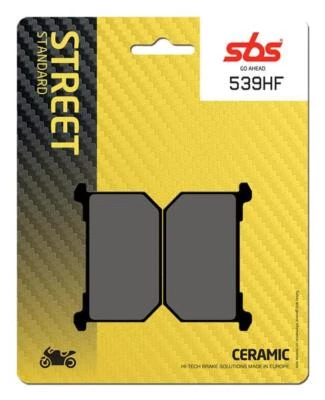 Pastillas de freno de cerámica delanteras de calle SBS - 539 HF - KAWASAKI Z 1000 K CSR 1981 - 1983 Foto 1 de 4