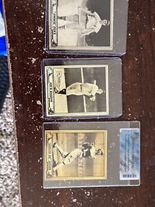 1940 Gum Inc. Play Ball Baseball Cards DiMaggio Jackson Foxx