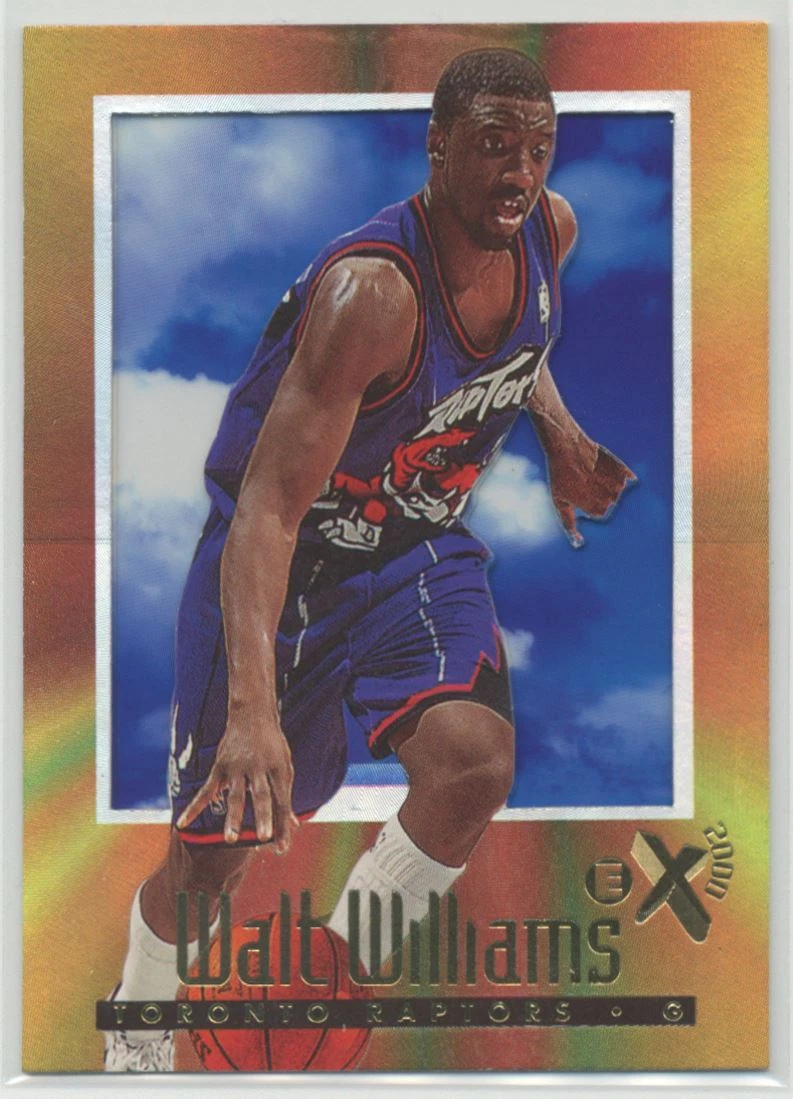 Walt Williams 1996-97 Skybox E-X2000 Basketball Card #72 Toronto Raptors