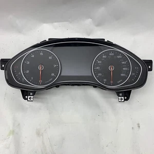 OEM 2013 Audi A6 Instrument Cluster Speedometer Gauge Black 4G8 920 983 L  - Picture 1 of 11