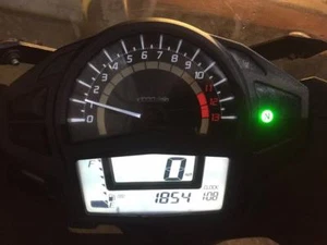 KAWASAKI ER6 CLOCKS SPEEDOMETER DASH 1854MLS 2016 BK362 - Picture 1 of 5