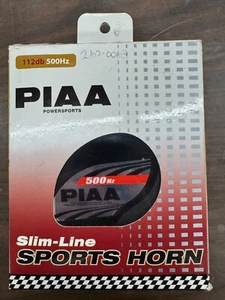 PIAA Powersports 2107-0063 Slim Line Sports Horn 500 Hz Motorcycle Bike ATV - Picture 1 of 2