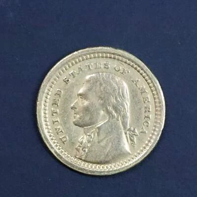 1903 G1$ Louisiana Purchase Exposition Gold 1$ Commemorative - Thomas Jefferson - Image 1 of 2