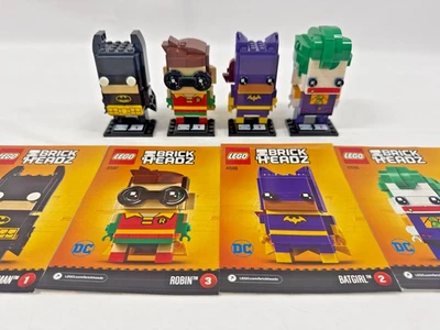LEGO 41585 41586 41587 41588 BrickHeadz Batman Batgirl Robin Joker - Image 1 of 3