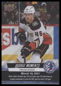 2022 Upper Deck National Hockey Card Day USA #USA-16 Trevor Zegras - Picture 1 of 2