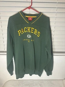 Vintage Green Bay Packers Sweatshirt Mens XL NFL Football Team 90s Logo Sweater - Picture 1 of 5