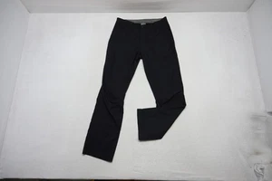 Eddie Bauer Camp Tech Pants Black Nylon Hiking Athetic Mens Size 32 x 30 - Picture 1 of 8