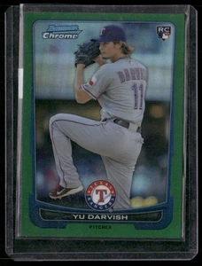 2012 Bowman Chrome #84 Yu Darvish Green Refractors - Picture 1 of 2