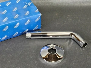Grohe Shower Arm Chrome 27412 000 - Picture 1 of 5