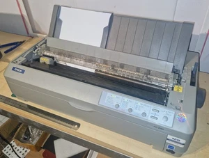 Epson FX-2190 Nadeldrucker A3 Netzwerkmodul RJ45 Anschluss LAN Netzwerk - Afbeelding 1 van 12