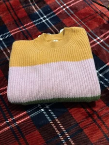Barbour ULA Multicoloured Ladies Jumper Size 12 - Picture 1 of 8