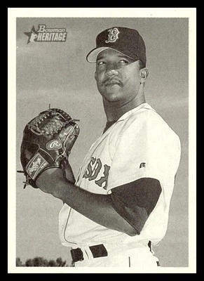 2001 Bowman Heritage #74 Pedro Martinez Boston Red Sox - Image 1 of 2
